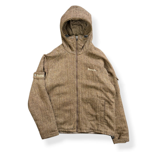2000's Bench Herringbone Tweed Jacket (L)