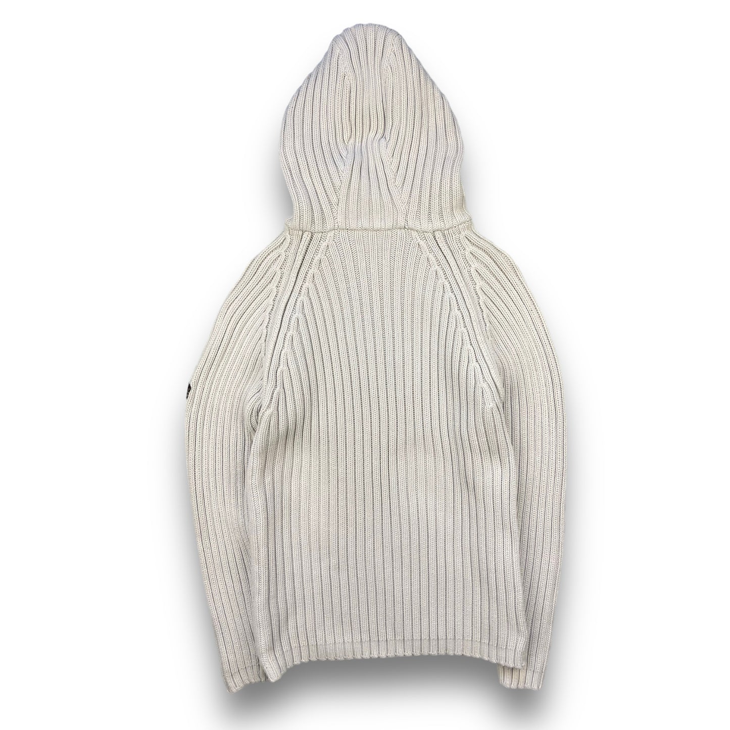 2000's Schott NYC Dual Zip Knitted Balaclava Hoodie (XL)