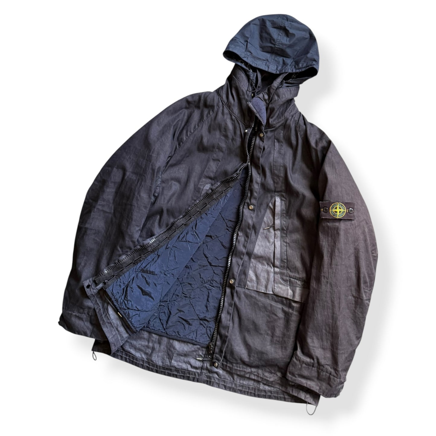 AW2004 Stone Island Lino Flax Dutch Rope Jacket (XL)