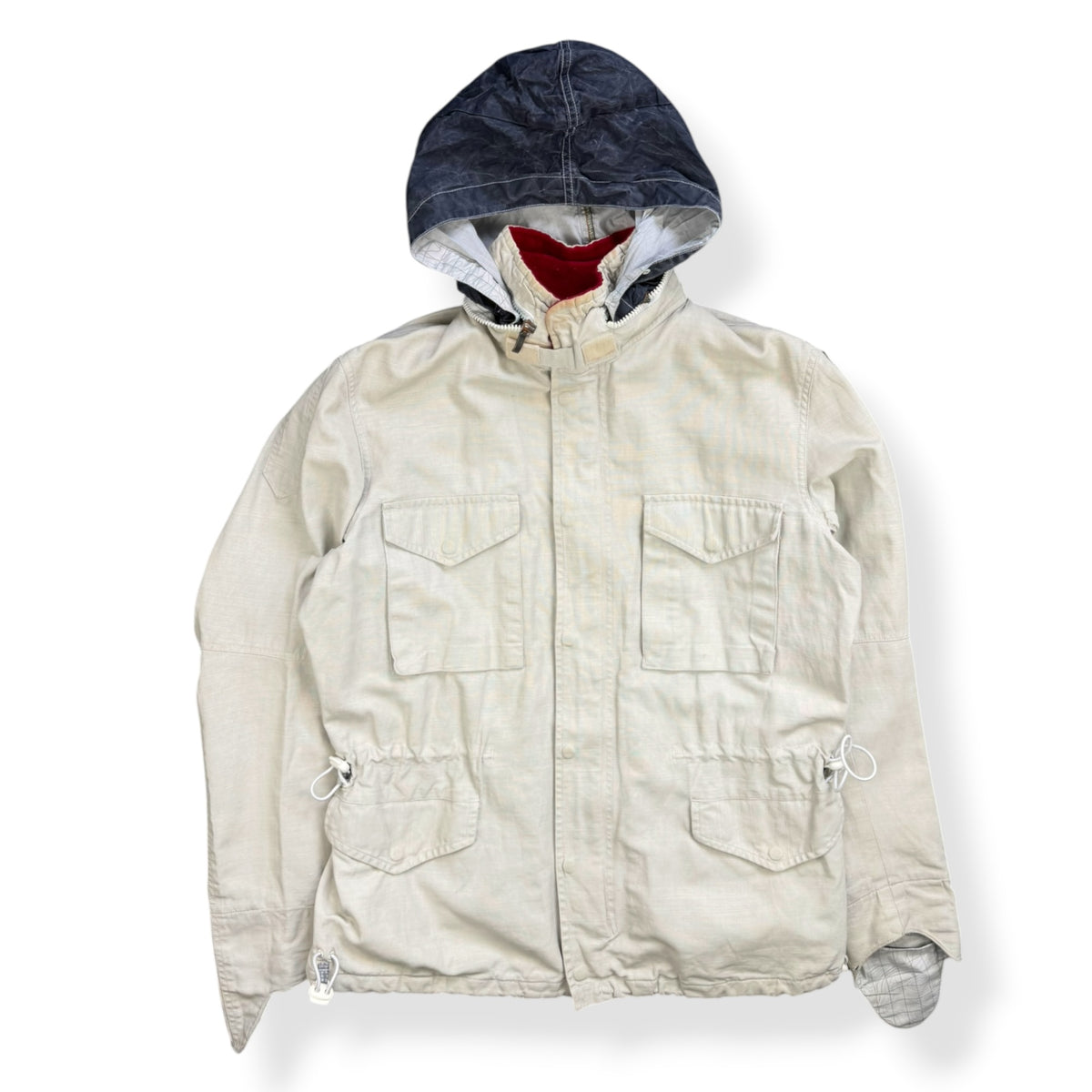 2000's Maharishi Waxed Linen Embroidered Jacket (L)
