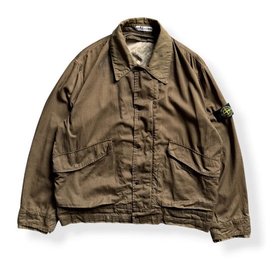 AW2001 Stone Island Raso Gommato Jacket (L)