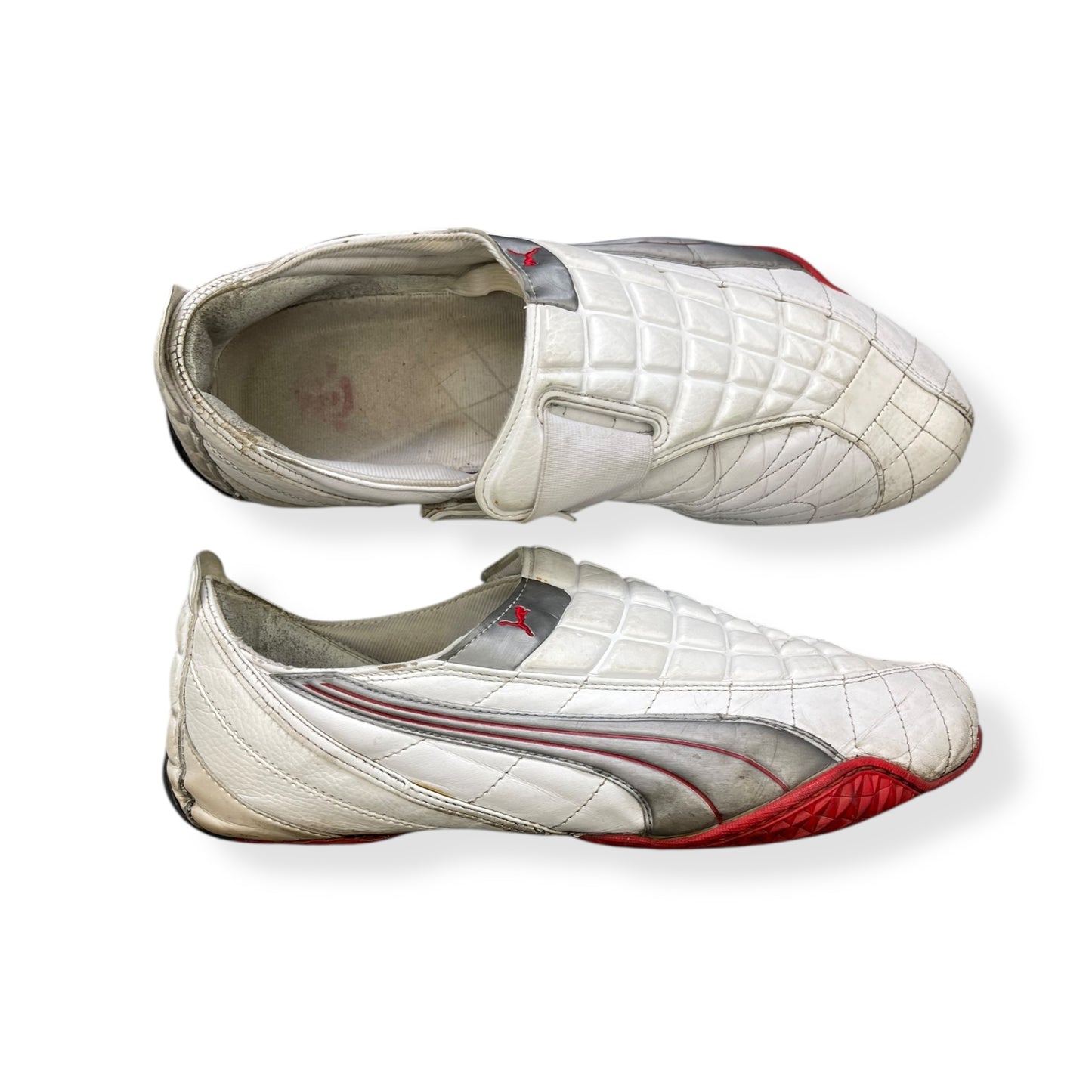 2005 Puma Uke Leather White/Silver (UK10)