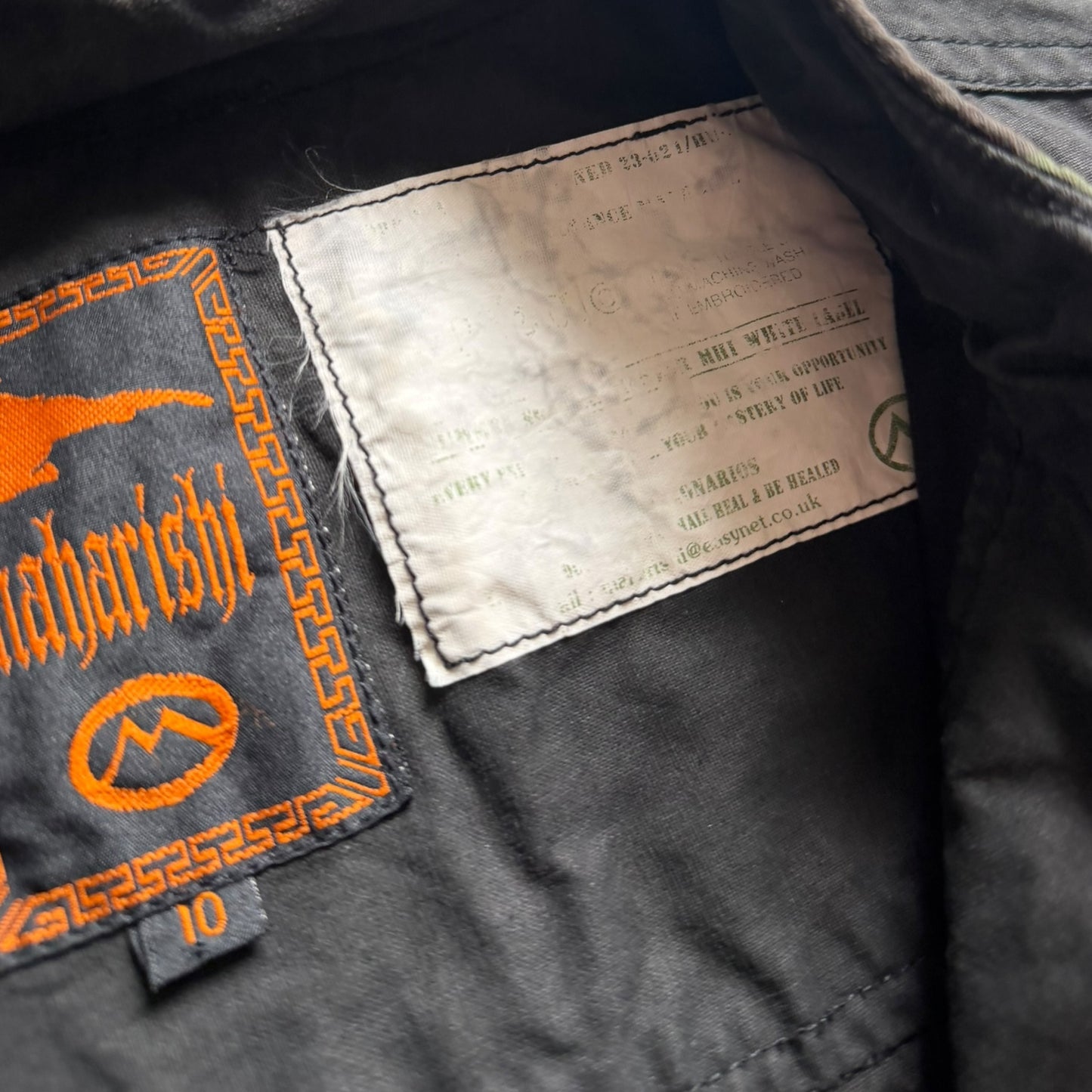 1998/99 Maharishi Cargo Pocket Vest (S)