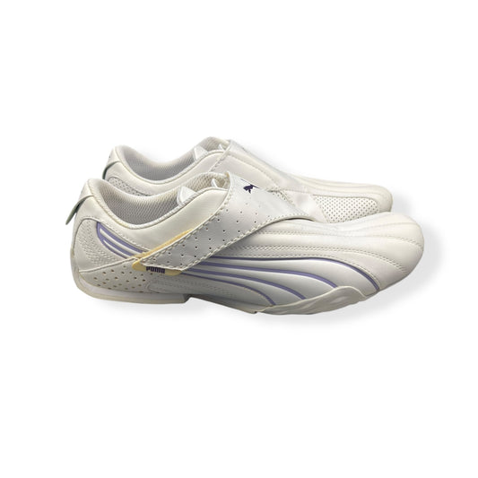 2000's Puma Jiyu V Leather White/Purple (UK7)
