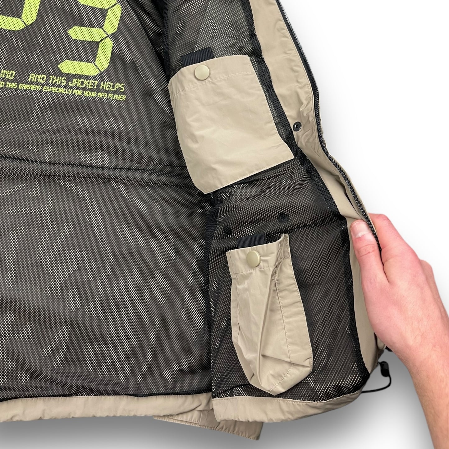2000's Next MP3 Cargo Pocket Jacket (L)