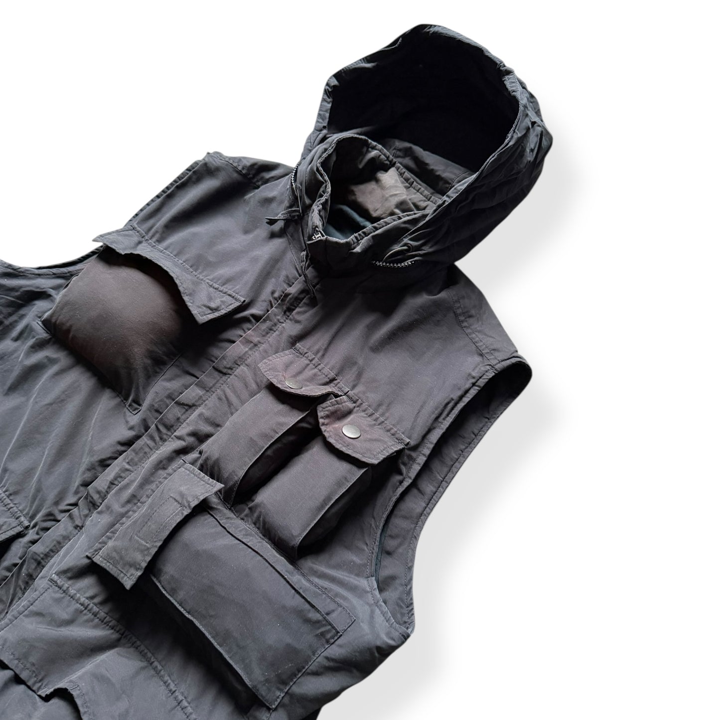 2000's DKNY Multipocket Cargo Gilet (M)