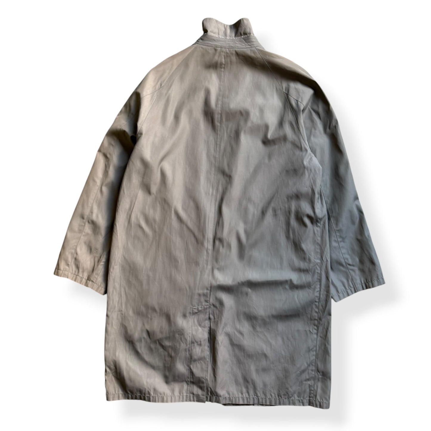 1990's Giorgio Armani Buttoned Trench Coat (L)