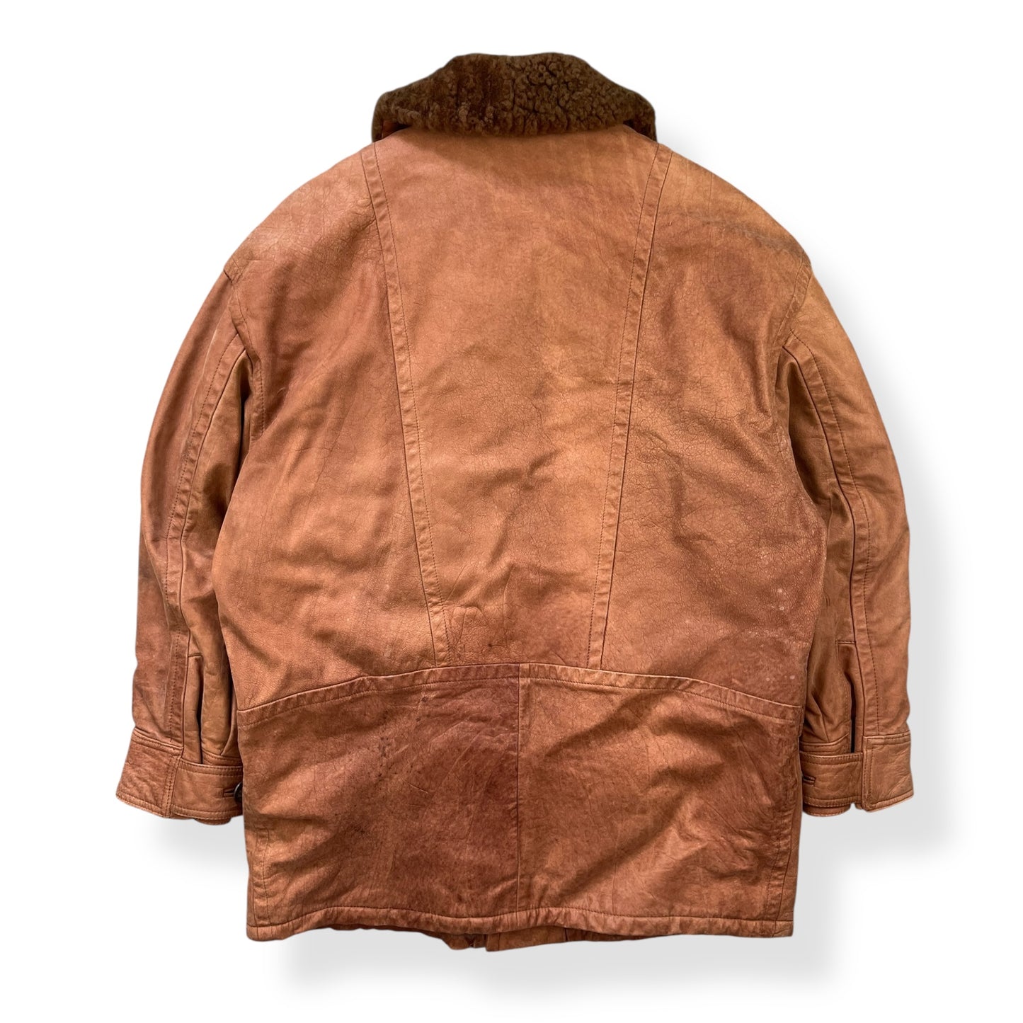 1980's Emporio Armani Leather Flight Jacket (L/XL)