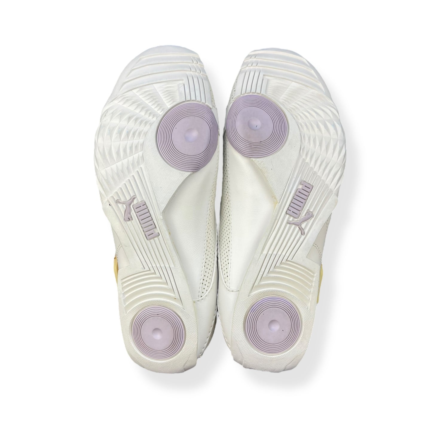 2000's Puma Jiyu V Leather White/Purple (UK7)
