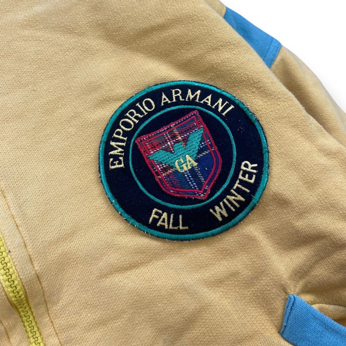 1980's Emporio Armani Cotton Varsity Jacket (S)