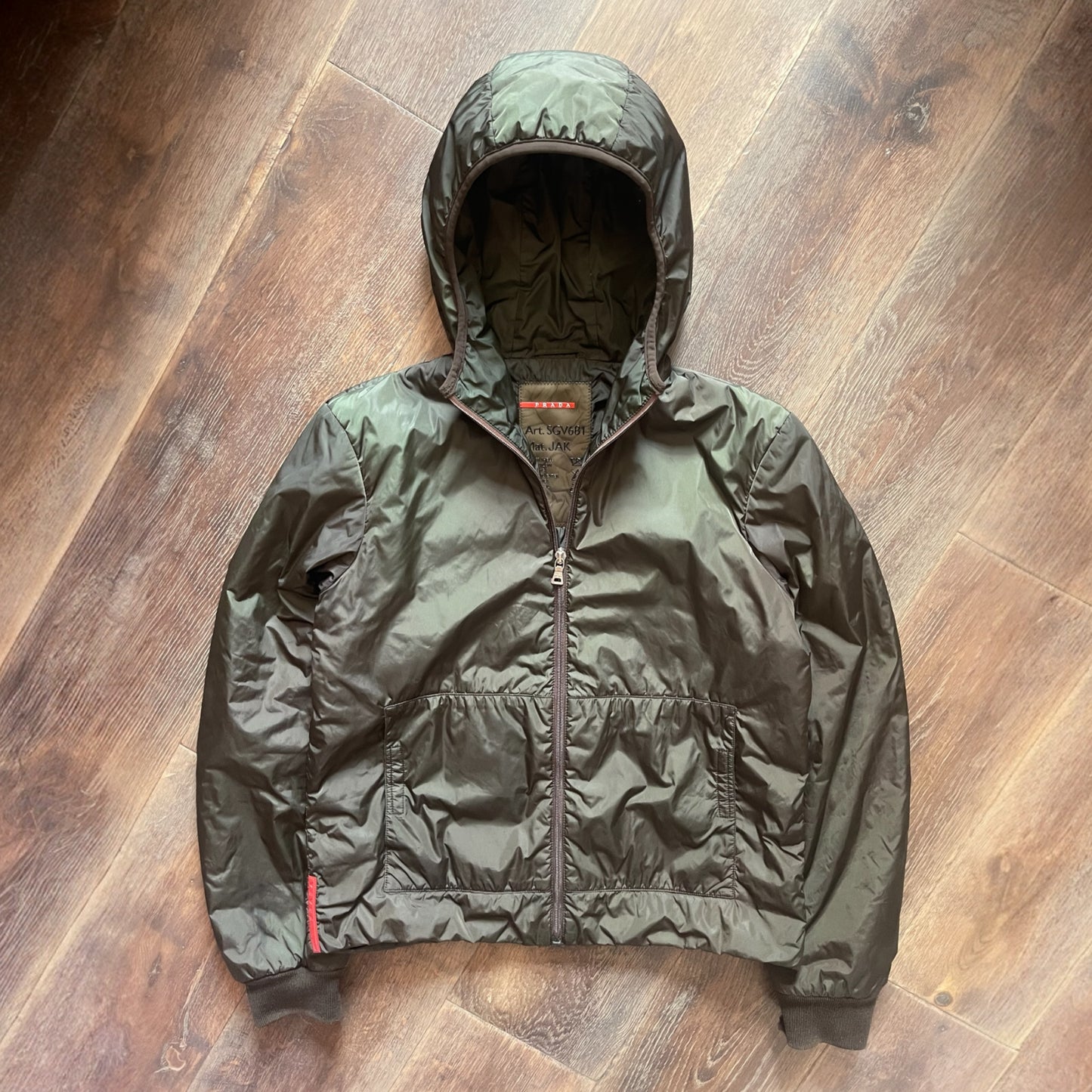 Early 2000's Prada Sport Padded Nylon Jacket (S)