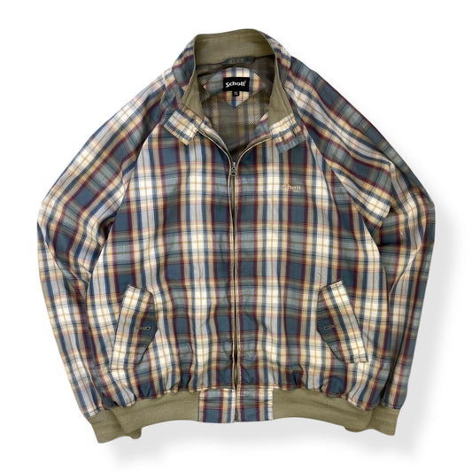 2000's Schott NYC Plaid Jacket (XL)