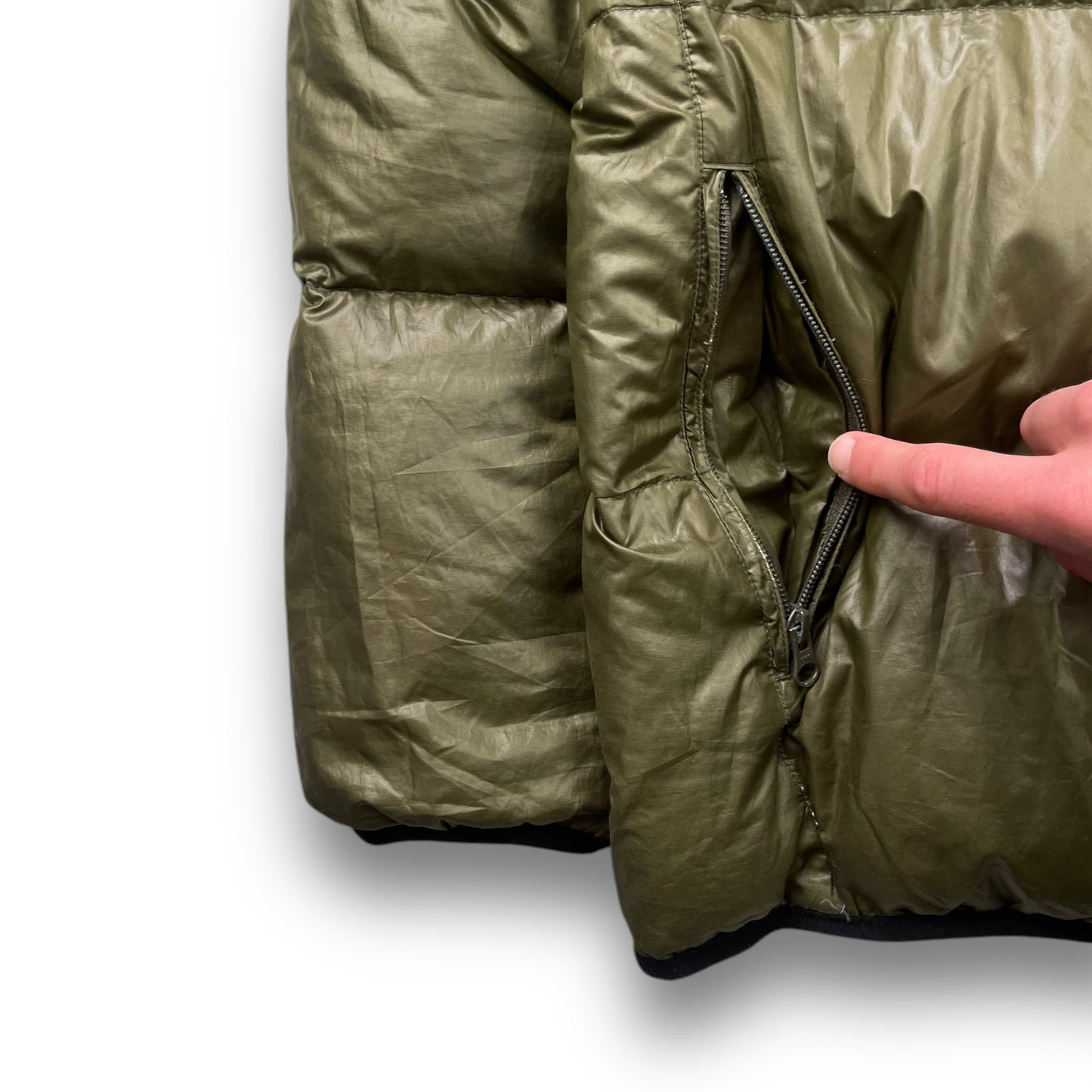 2000's Quiksilver Reversible Puffer Jacket (M)