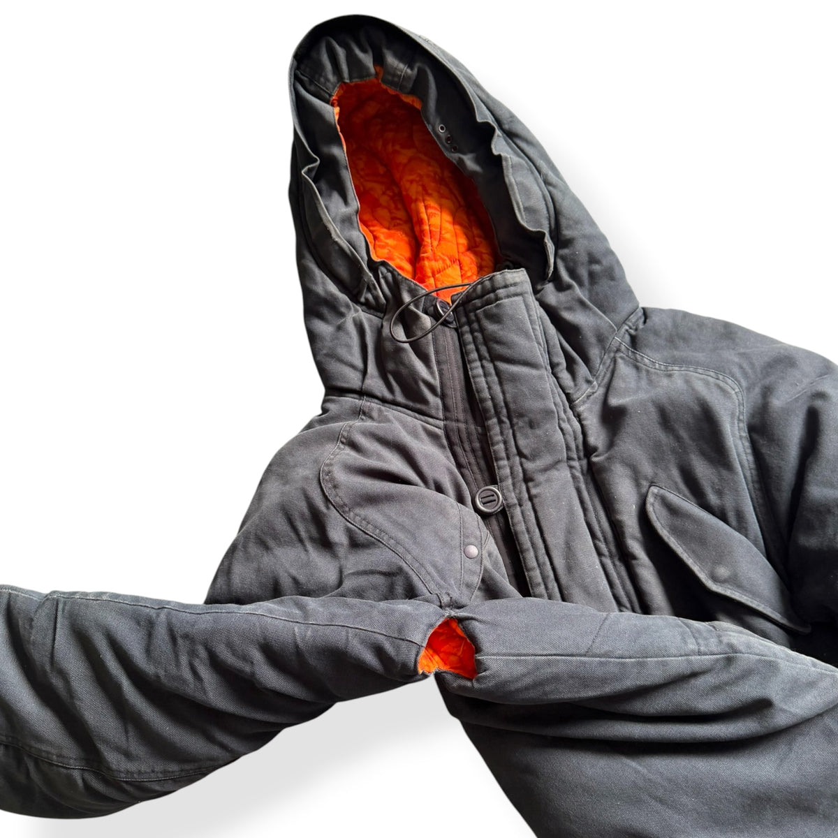 2000's Maharishi Asymmetric Zip Padded Parka (L)