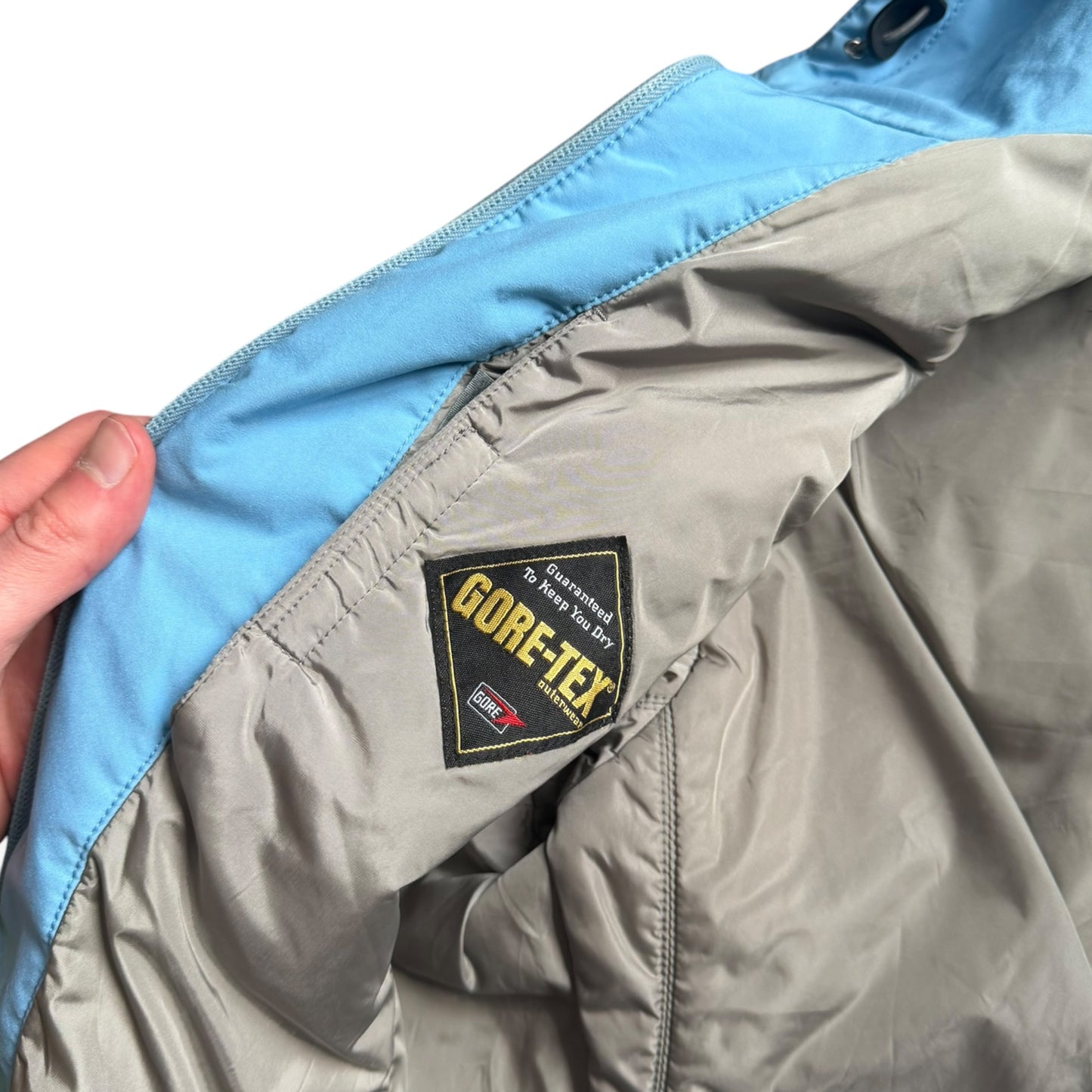 2000's Prada Sport Baby Blue GoreTex Jacket (S)