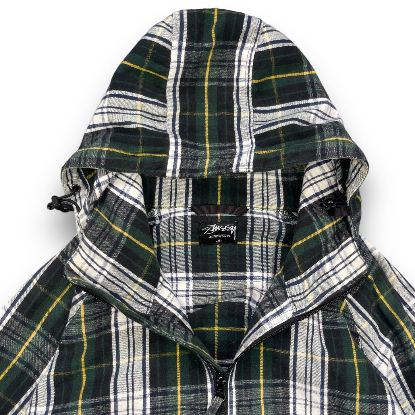 2000's Stussy Plaid Cotton Jacket (M)