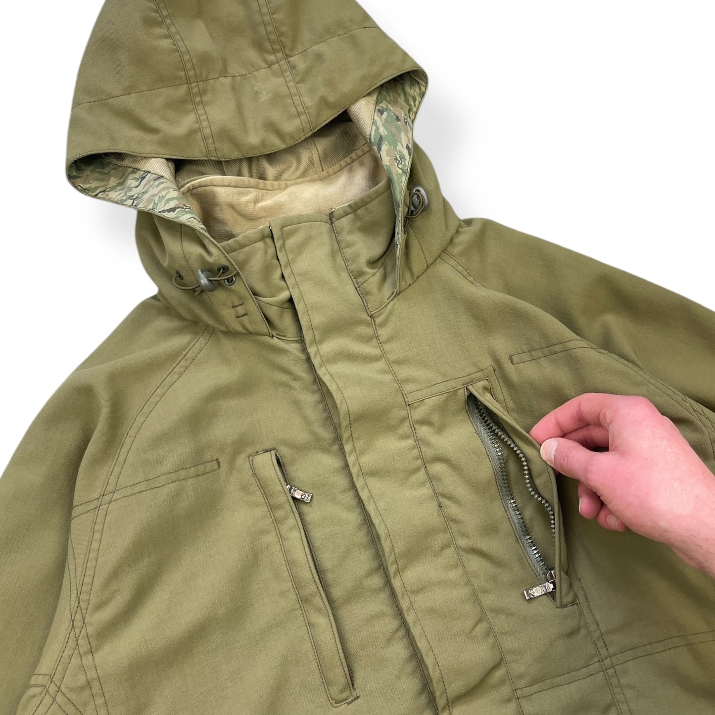 2000's Maharishi Half Zip Military Jacket (L)