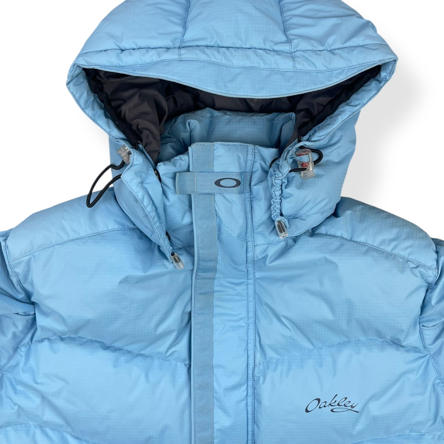 2000's Oakley Baby Blue Puffer Jacket (M)