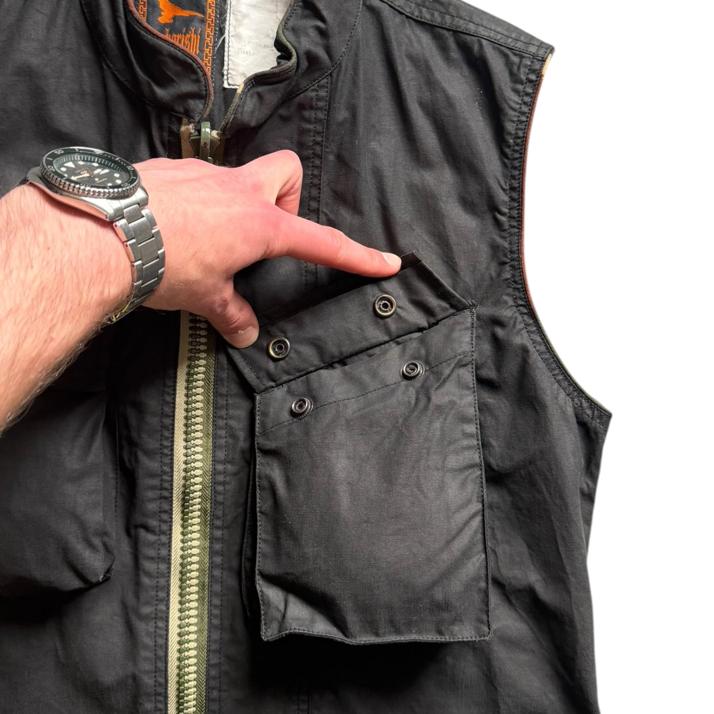 1998/99 Maharishi Cargo Pocket Vest (S)