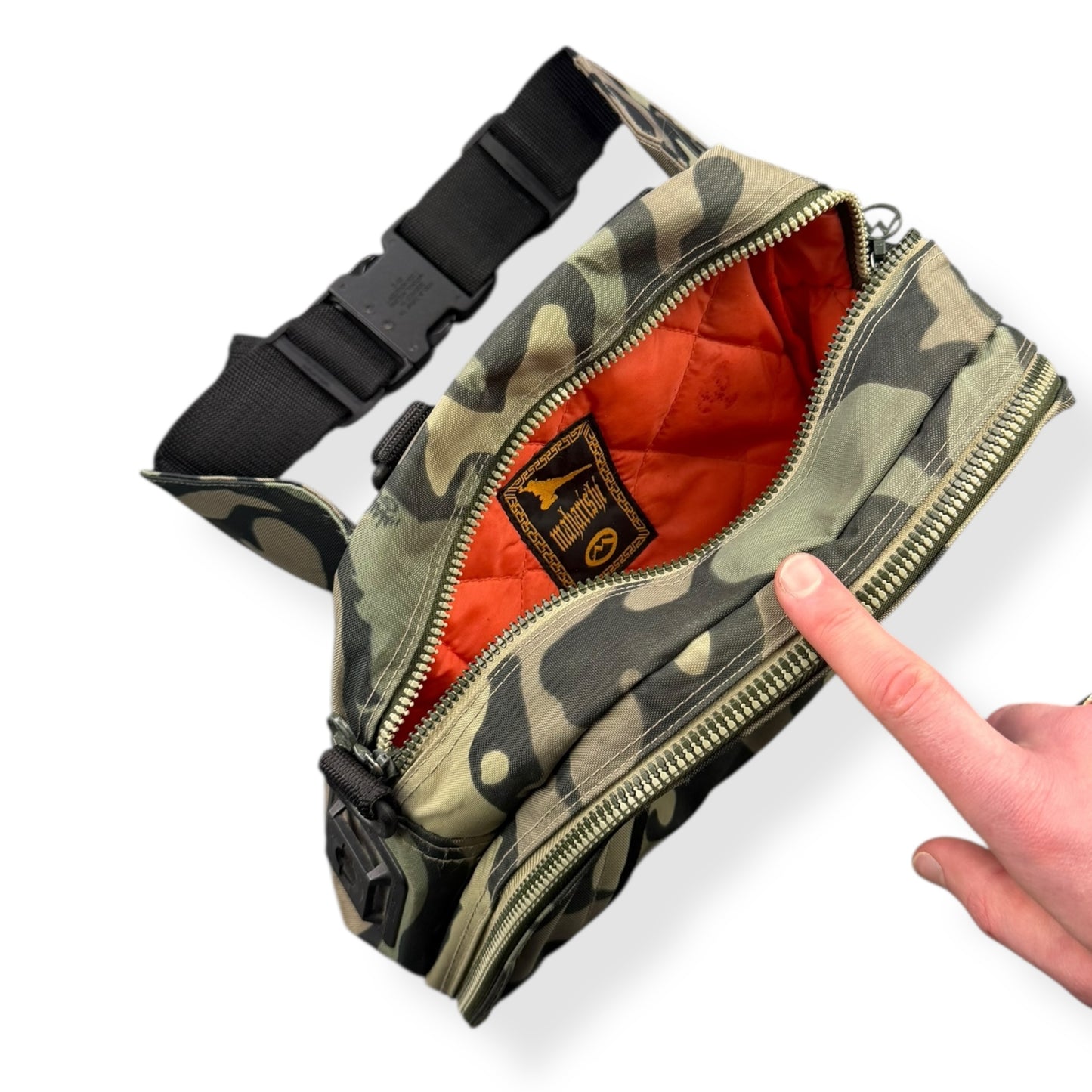1990's Maharishi Camo Side Bag