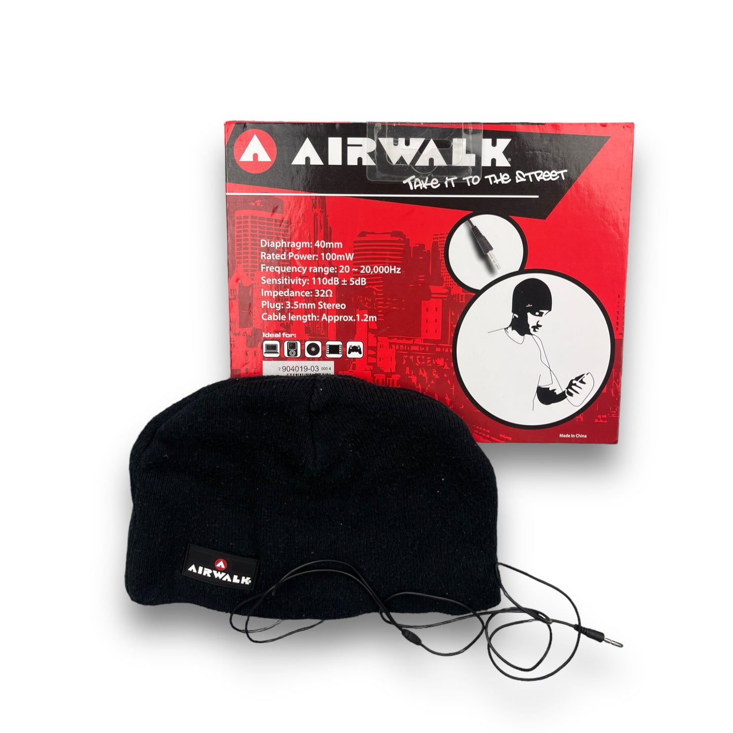 2010 Airwalk Integrated Headphone Beanie