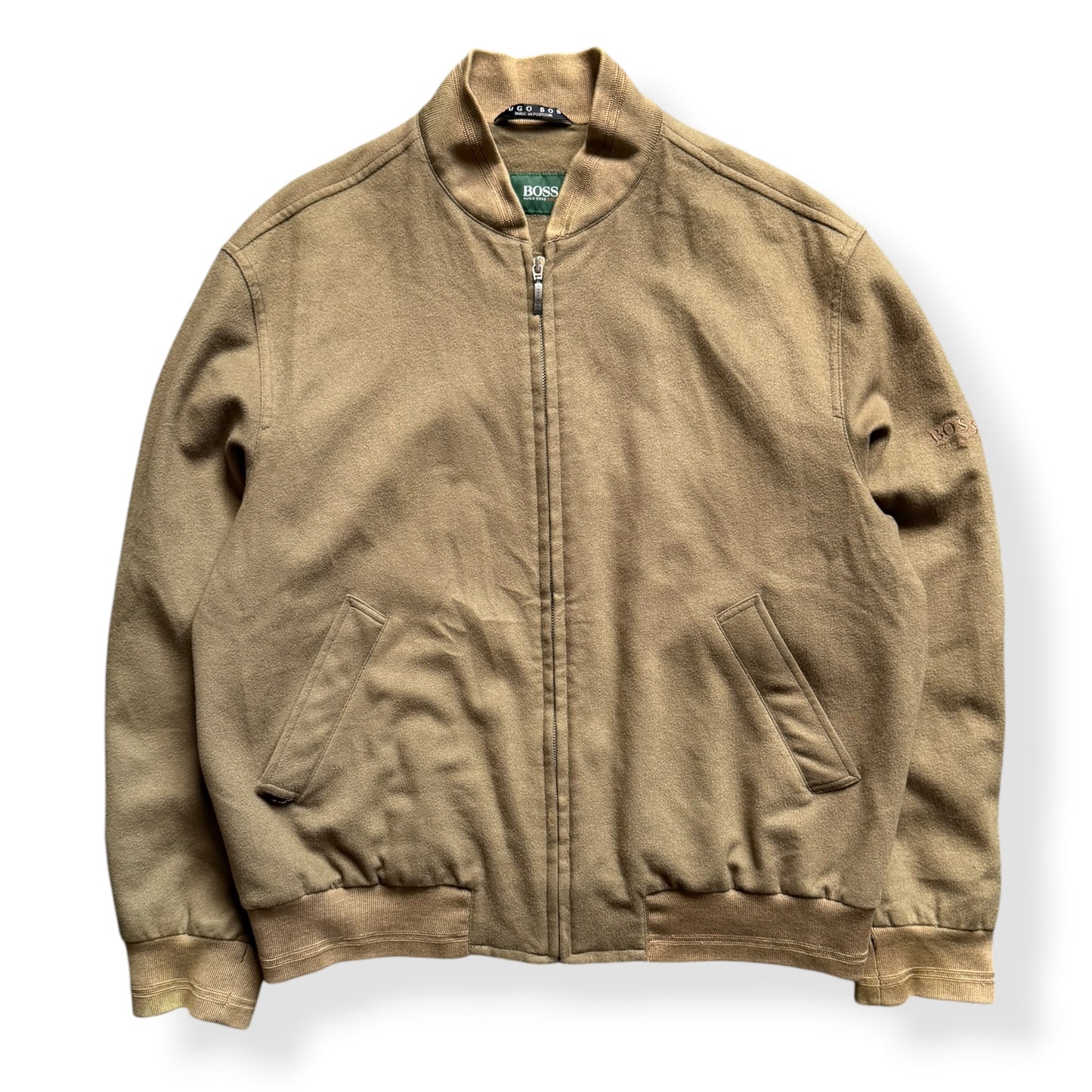1990's Hugo Boss Loro Piana Cashmere Bomber (L)