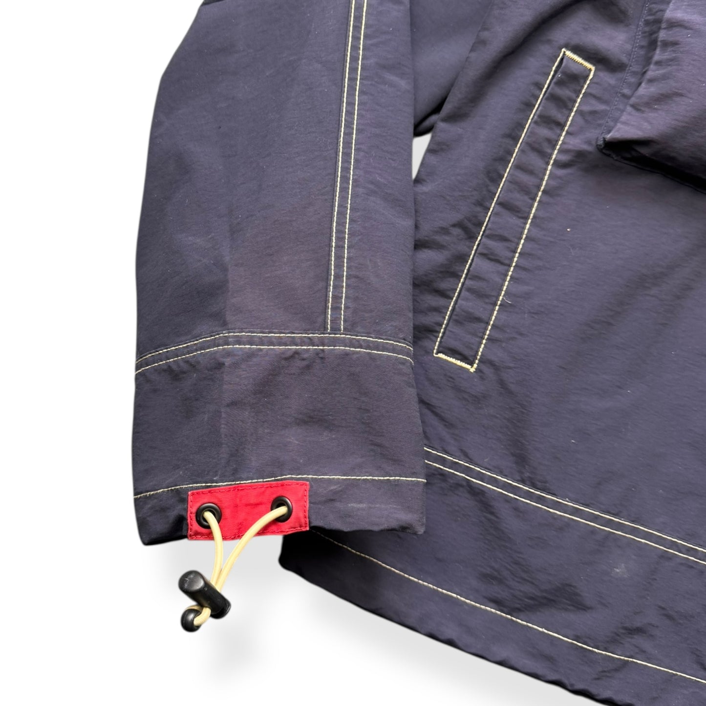 2000's Tommy Hilfiger Asymmetric Cargo Pocket Jacket (L)
