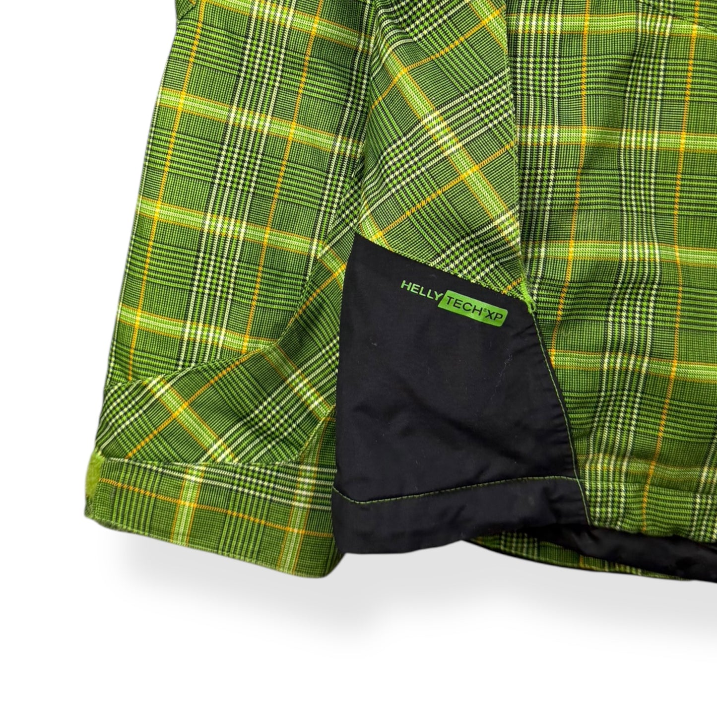 2000's Helly Hansen Plaid Asymmetric Zip Jacket (L)