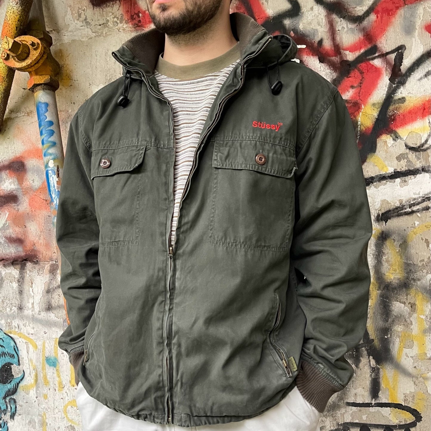 2000's Stussy Work Wear Jacket (M)