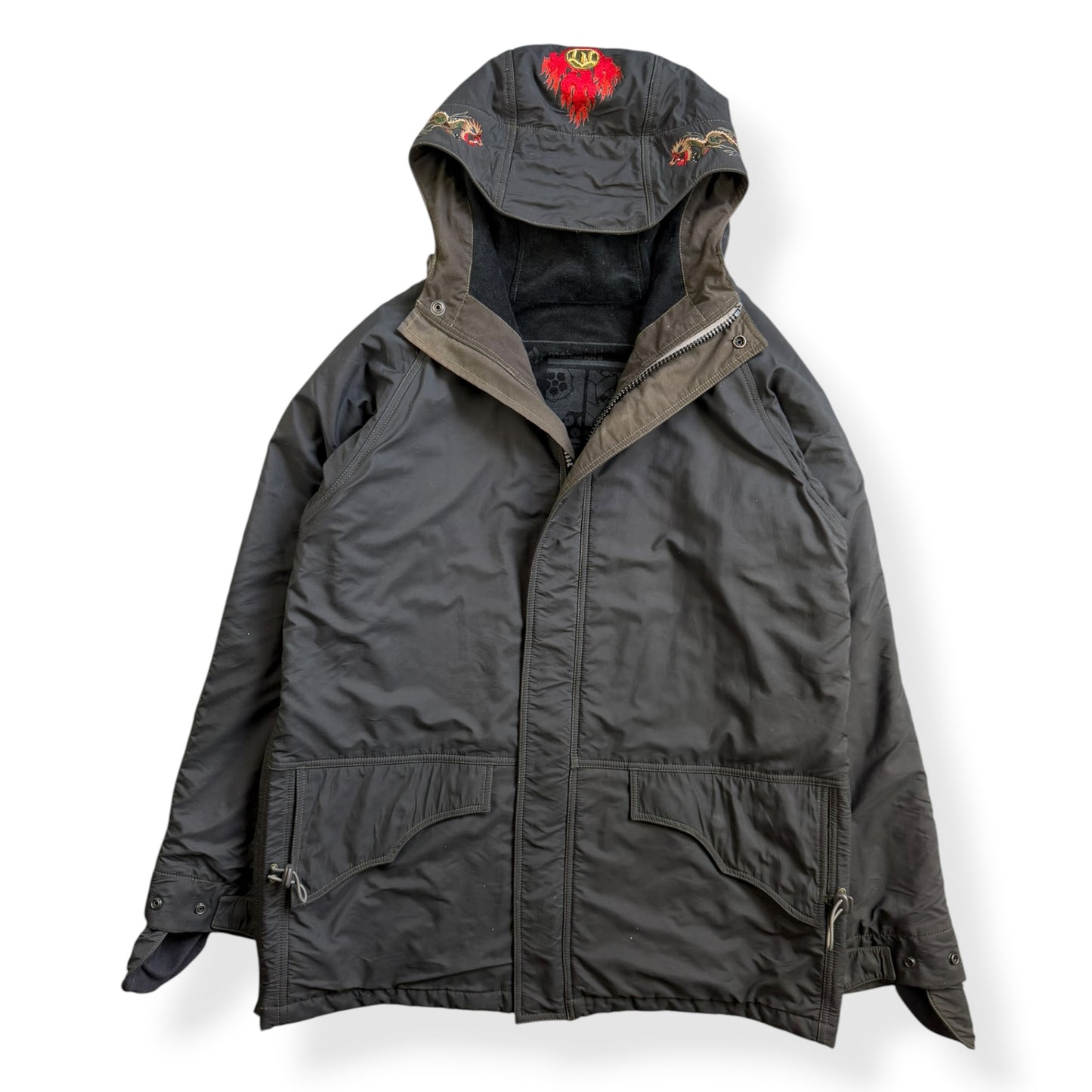 AW99/00 Maharishi Shower Repellent Waxed Jacket (L)