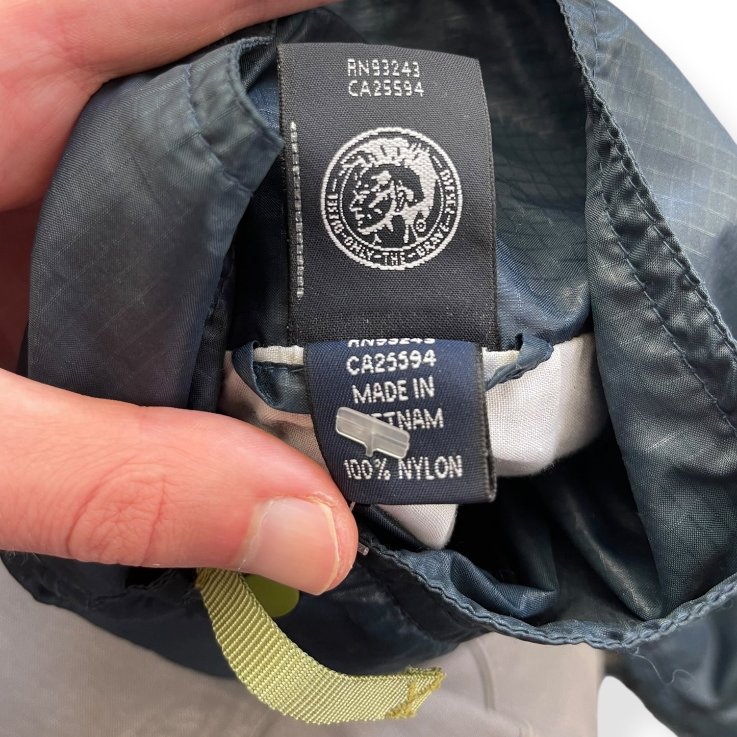 2000's Diesel Wet-look Microgrid Jacket (M)