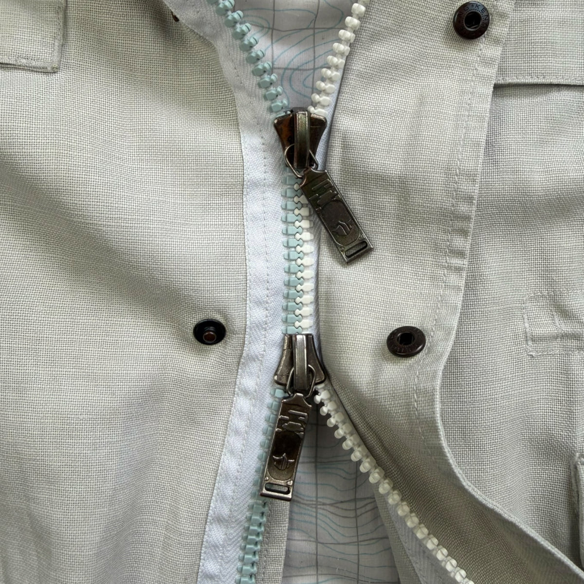 2000's Maharishi Waxed Linen Embroidered Jacket (L)