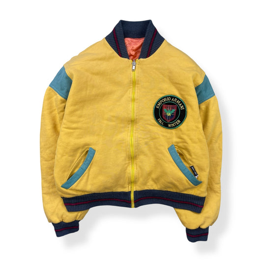 1980's Emporio Armani Cotton Varsity Jacket (S)