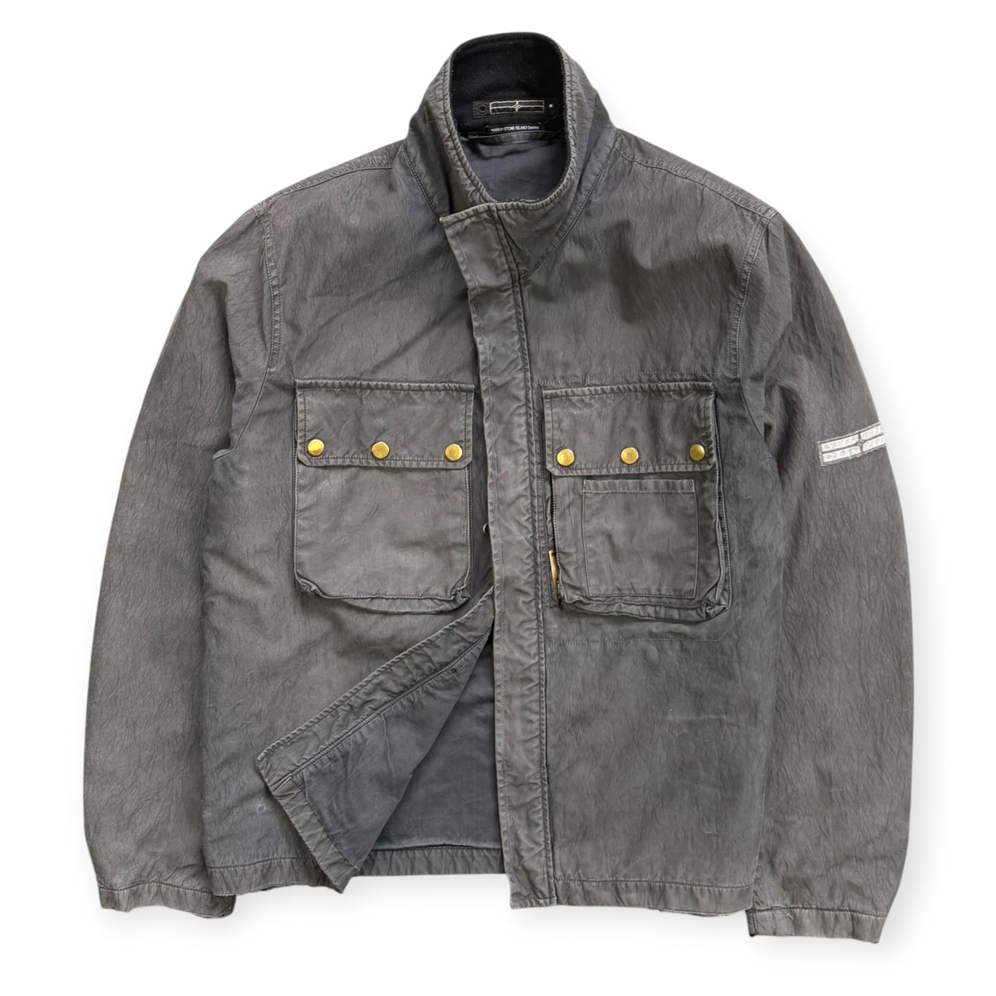 FW2007 Stone Island Denims Cargo Pocket Jacket (L)