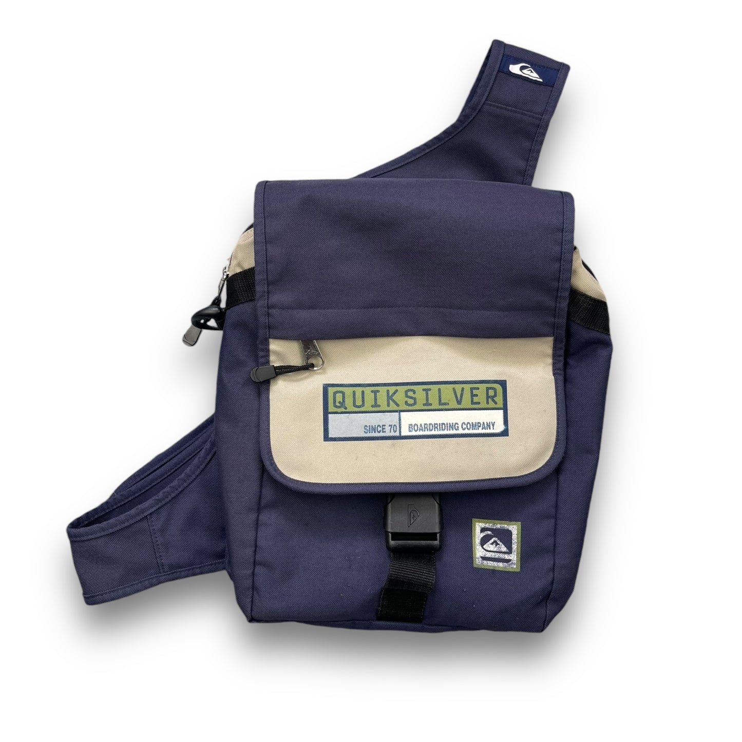 Quiksilver Square Sling Bag Navy/Cream