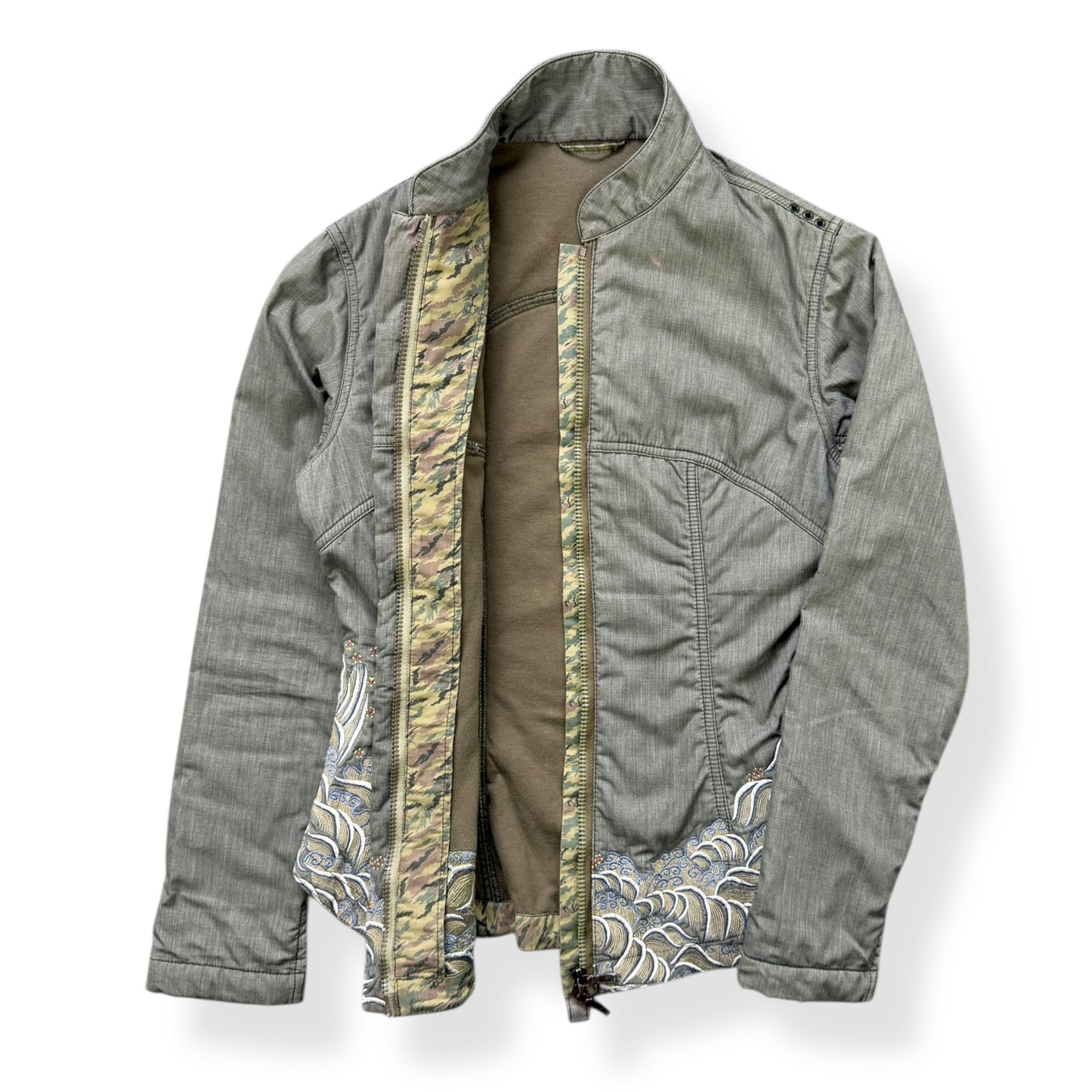 2000's Maharishi Embroidered Fitted Jacket (10)