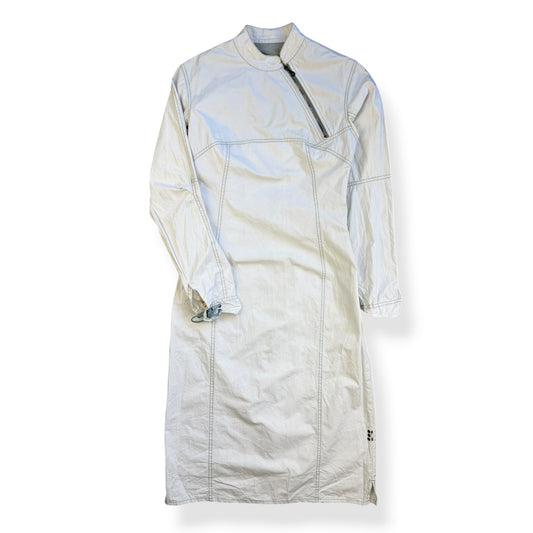 2000's Maharishi Asymmetric Zip Contrast Stitch Dress (L)