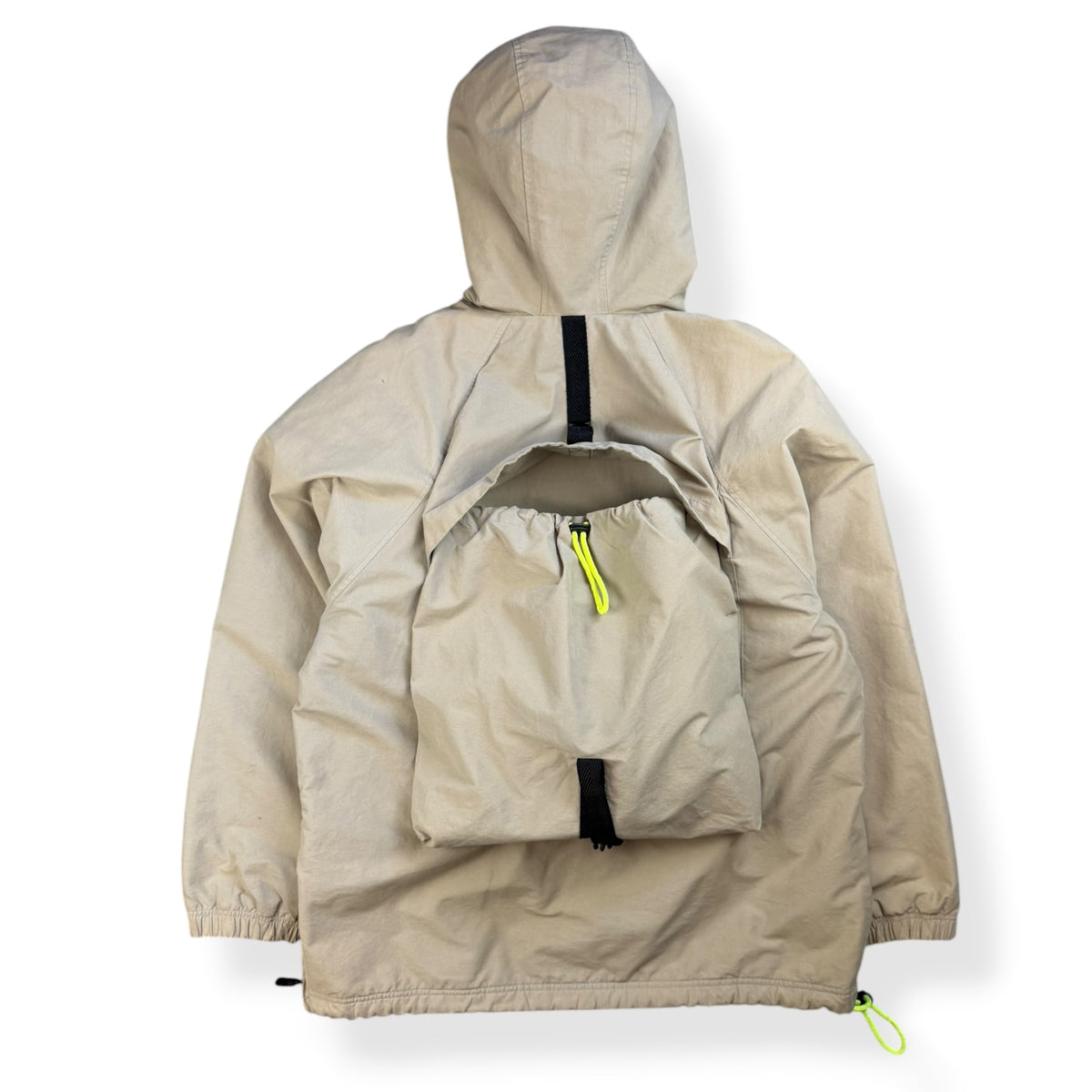 2000's DKNY Integrated Backpack Jacket (L)