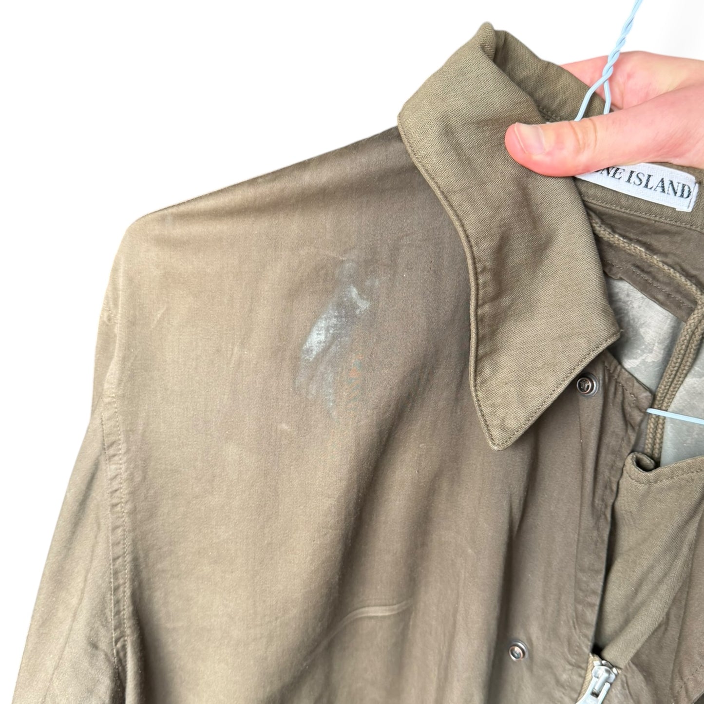 AW2001 Stone Island Raso Gommato Jacket (L)