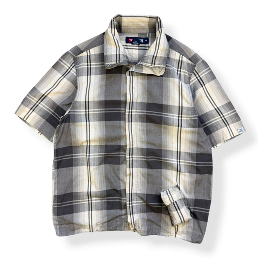 2000's Diesel Plaid 3D Pocket Shirt (M)