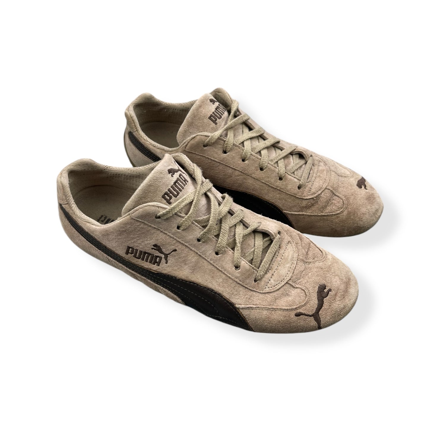 2000's Puma Speedcat Beige/Brown (UK10)