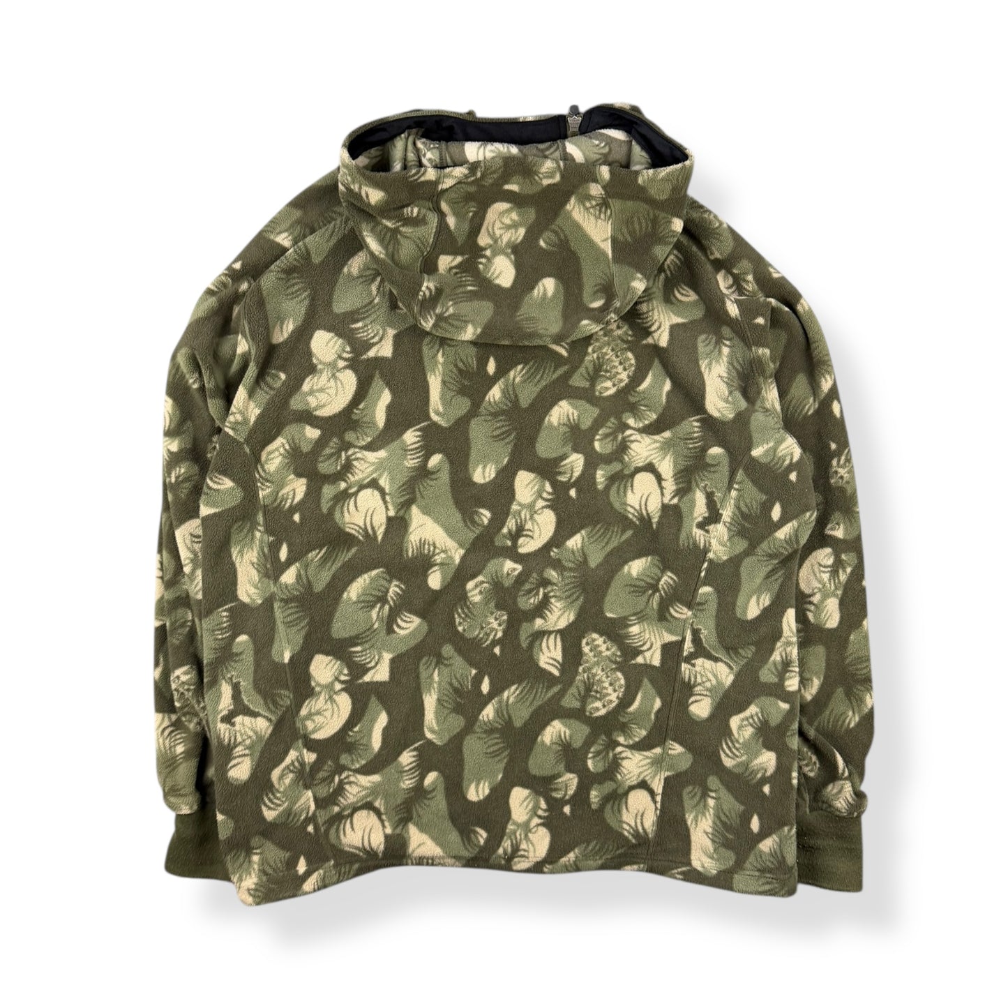 2000's Quiksilver x Maharishi Asymmetric Zip Fleece (L)