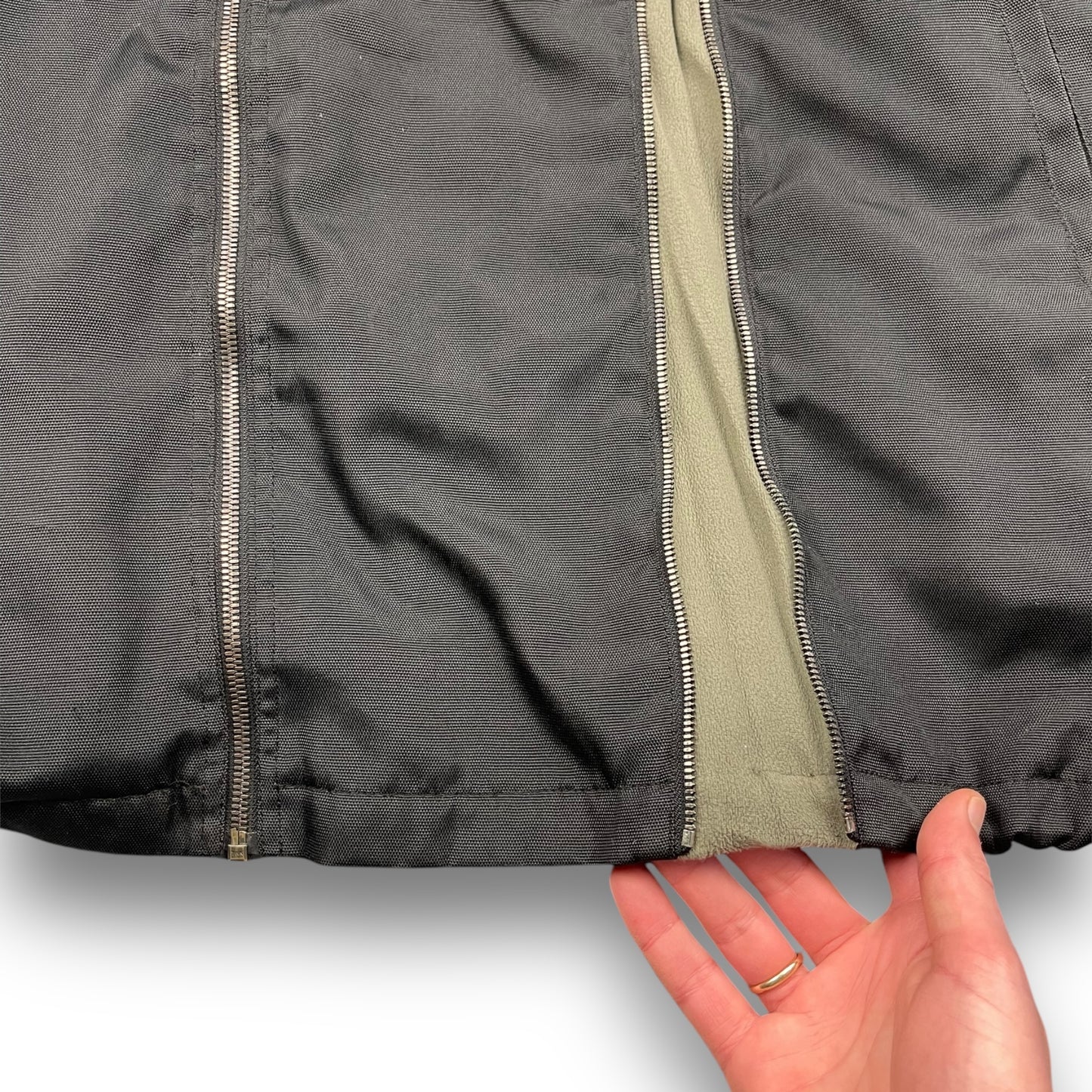 Marithe + Francois Girbaud Dual Zip Jacket (L)