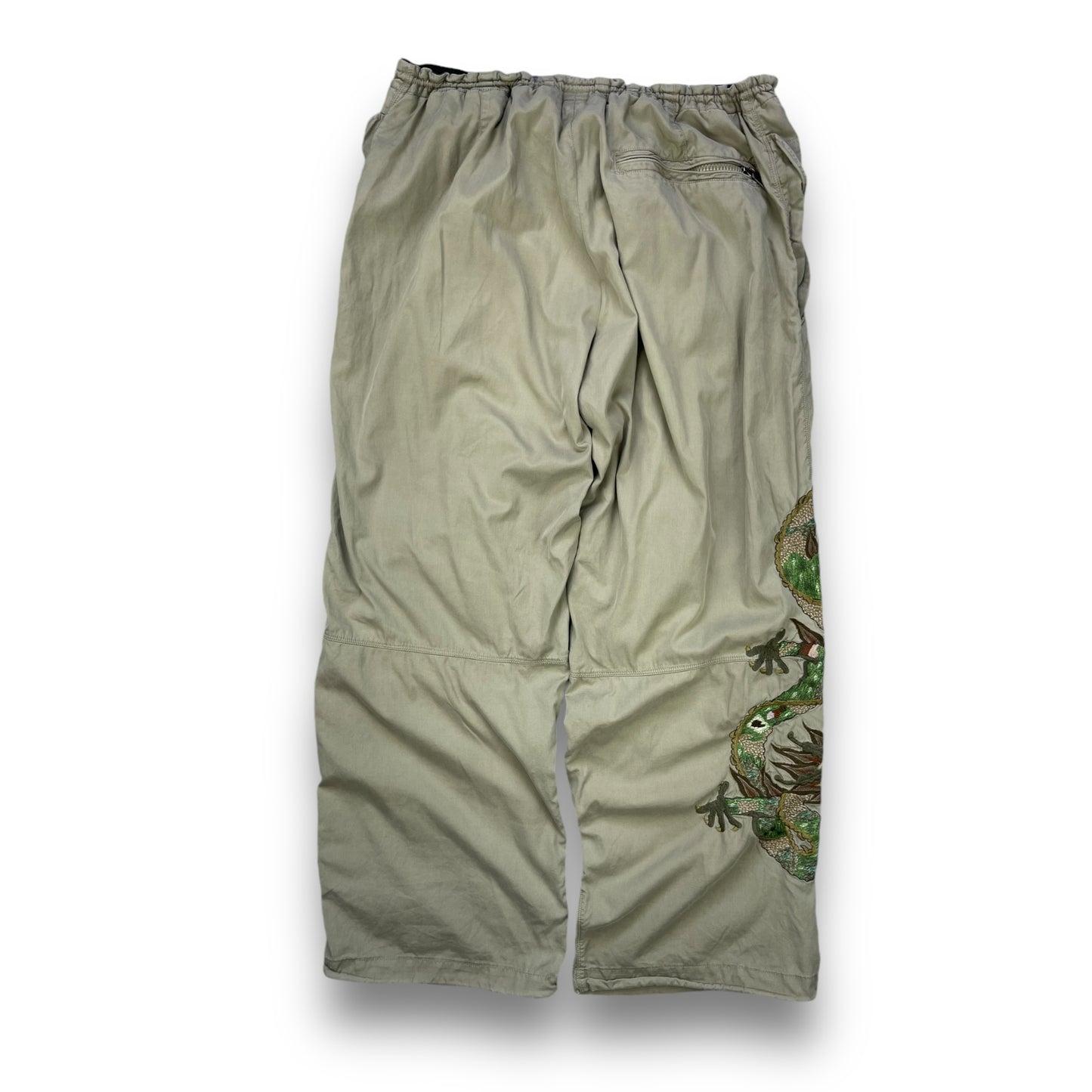 2002 Maharishi Embroidered Dragon Snopants (L)