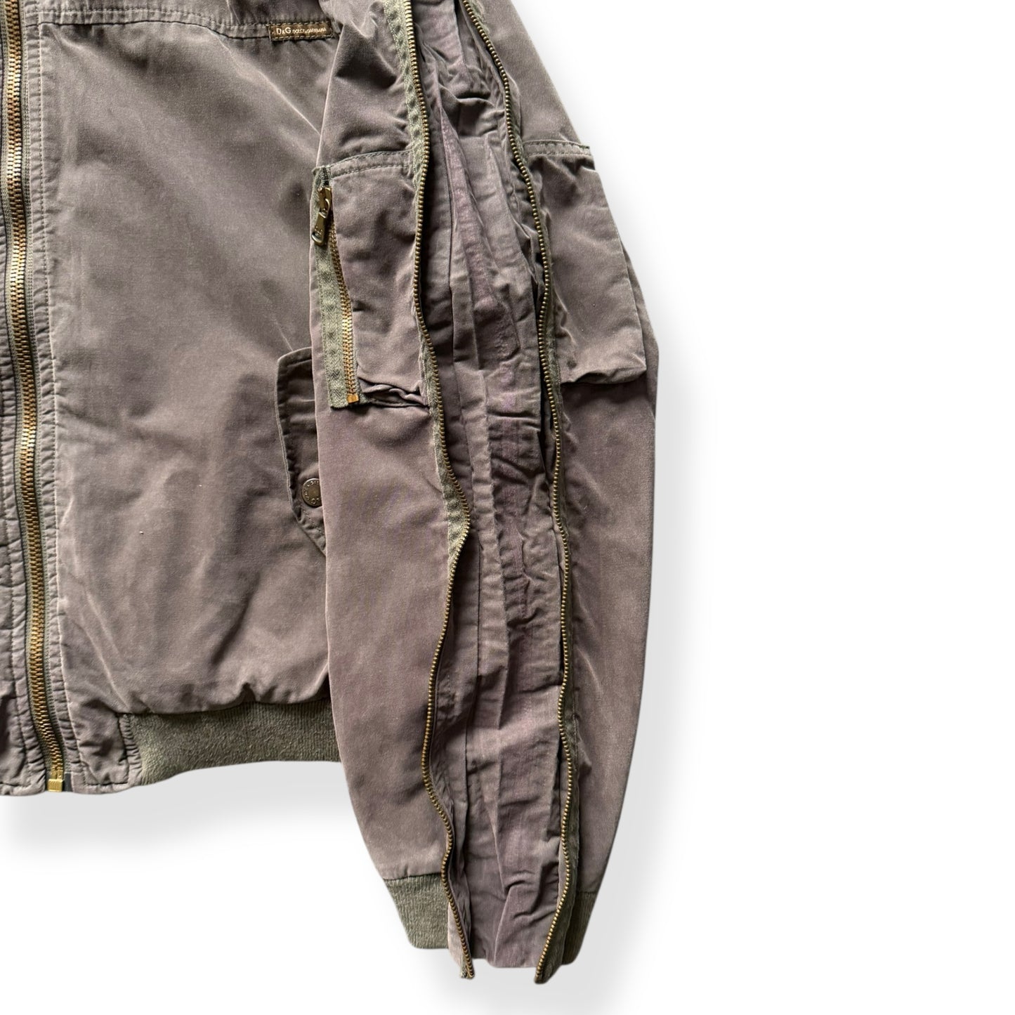 2003 Dolce & Gabbana Cargo Zip Jacket (L)
