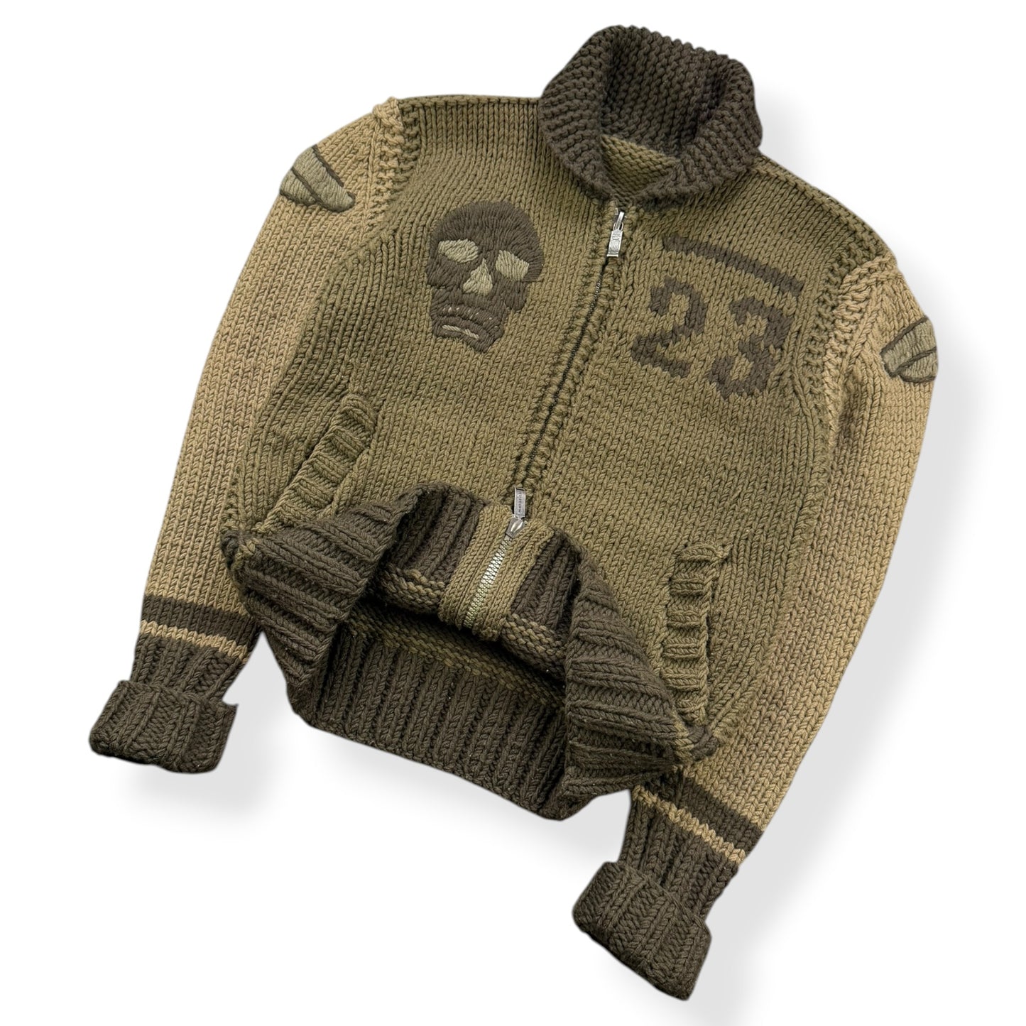 2000's Maharishi 1GG Knit Wool Jacket (M)