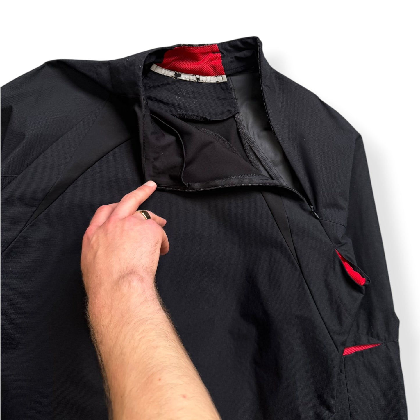 2003 Adidas Articulated Climacool Asymmetric Zip Pullover (M)