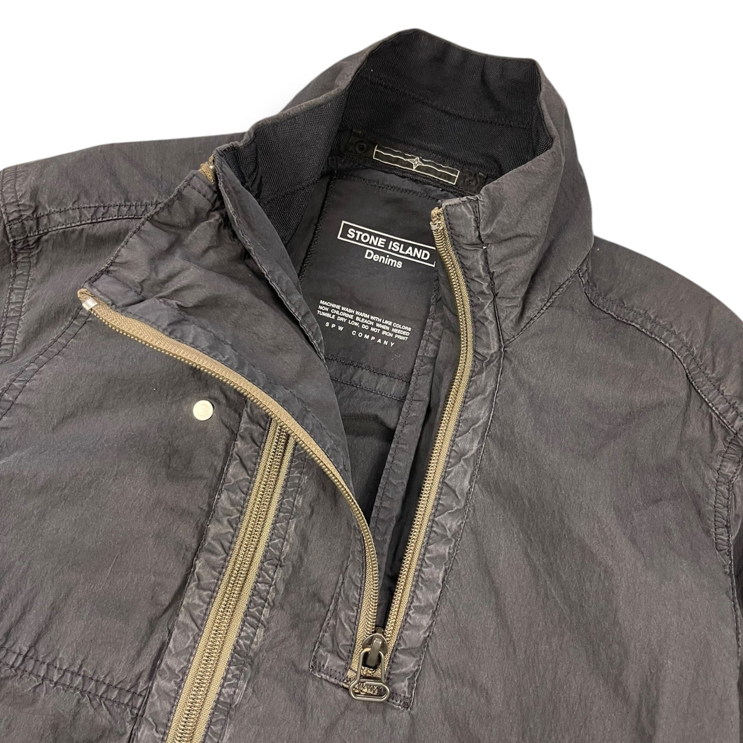 SS2009 Stone Island Denims Dual Zip Jacket (M)