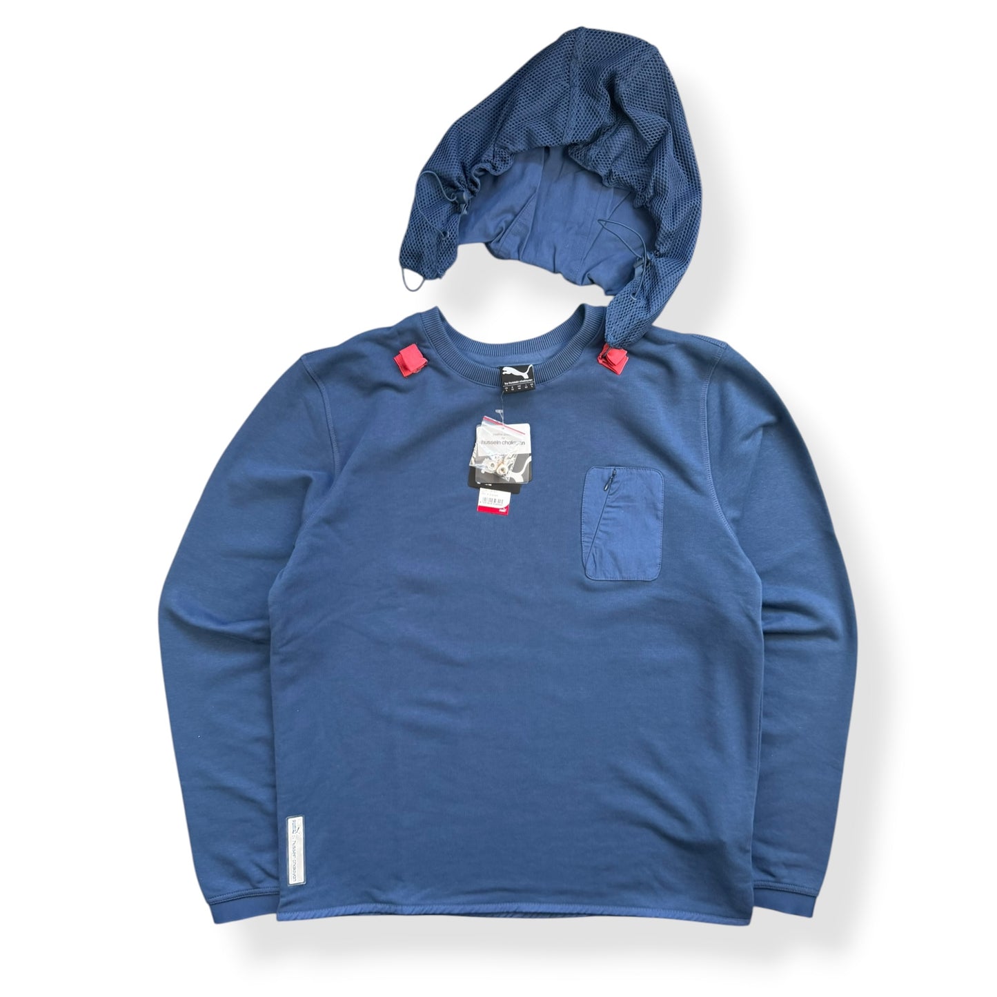 2000's Puma by Hussein Chalayan Detachable Hood Sweatshirt (L)