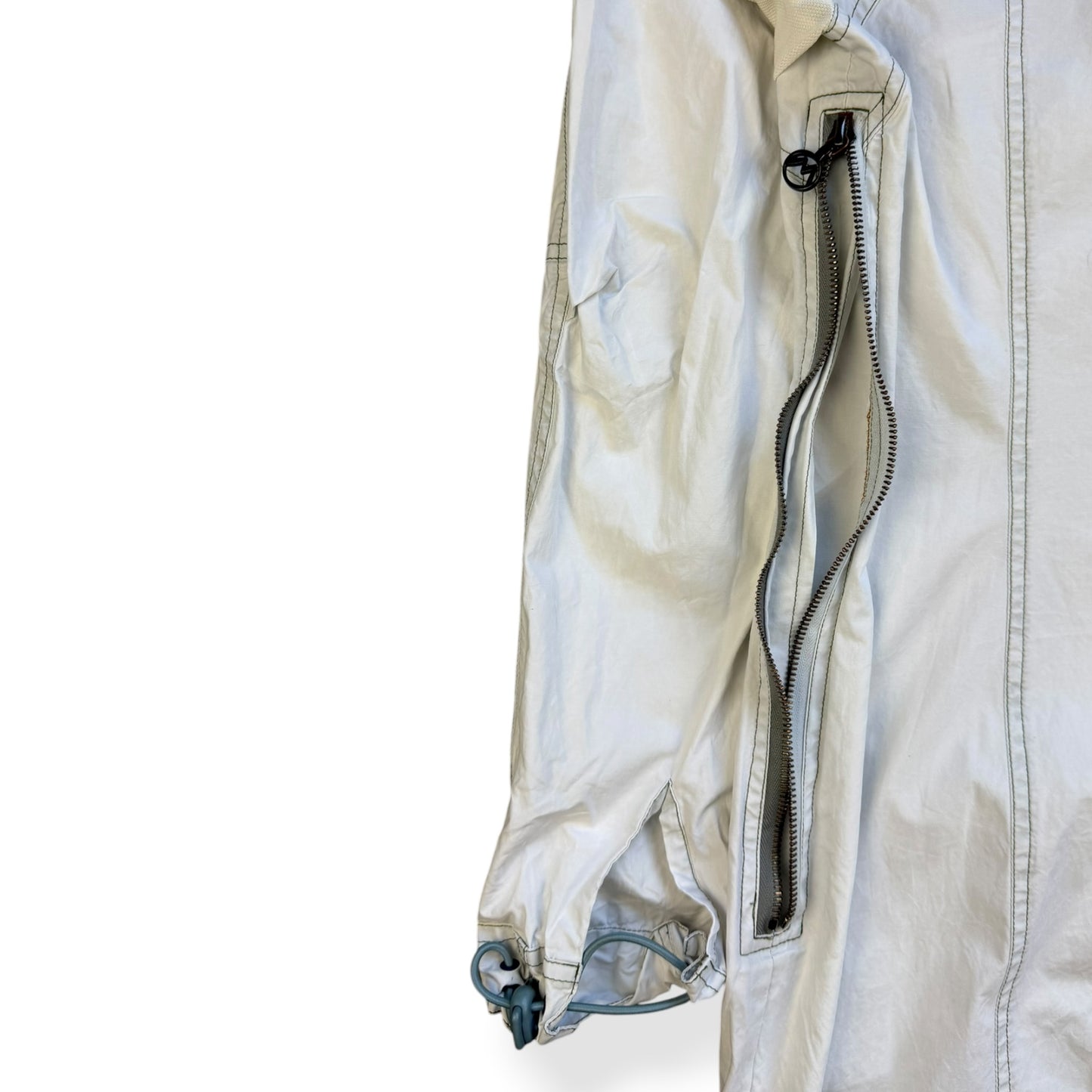 2000's Maharishi Asymmetric Zip Contrast Stitch Dress (L)
